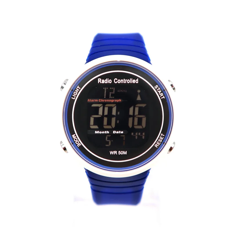 Wholesale Mens Watches Private Label Engagement Timepieces Radio Wave Watch Reloj Hombre Solar PRC Watches Montre Sport