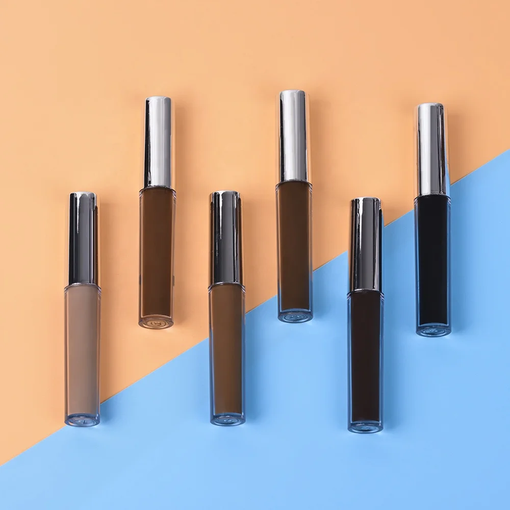 Private Label Brow Tint Makeup Kit Eyebrow Gel with Brush Long Lasting Waterproof 6 Color Private Label or Paper Box Accepted