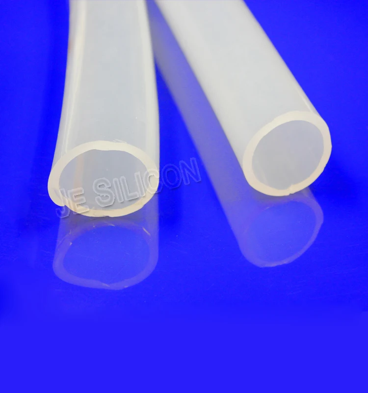 Environmentally friendly silicone pipe food grade large diameter hollow silicone hose