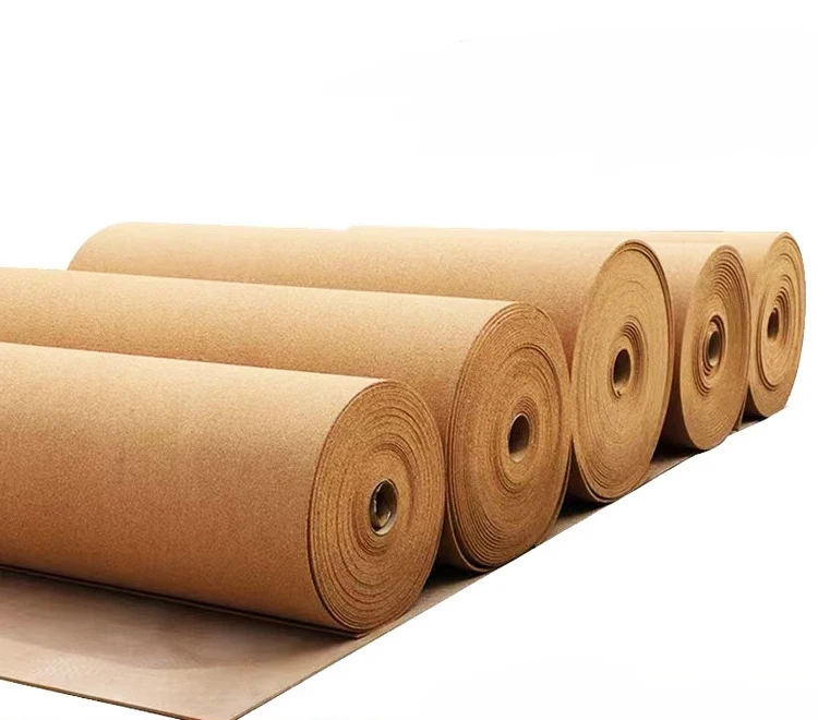 100% Natural High Density Cork Roll 1mm-12mm Bulletin Board Custom Kindergarten Flooring & Decorative Custom Cork Board