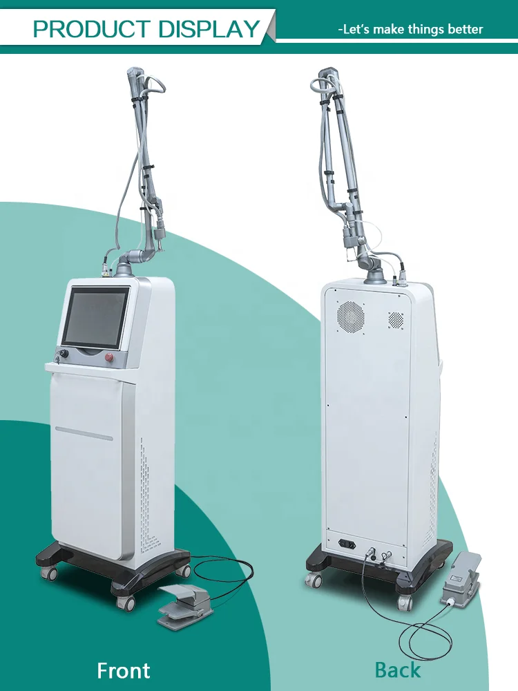 510K Number Approved Medical Clinic Use Co2 Fractional Laser Machine Skin Resurfacing Anti Wrinkle Stretch Mark Removal Machine