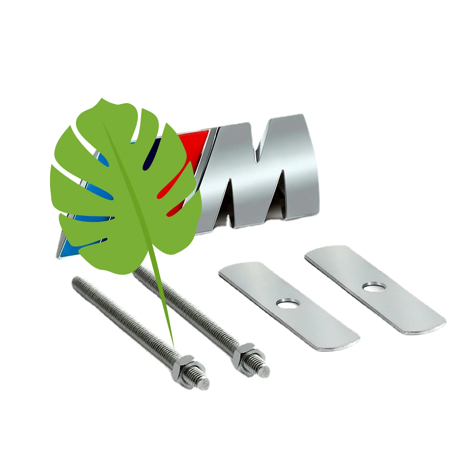 Metal 3D Front Grille Emblem Badge For BMW X1 X2 X3 X4 X5 X6 F48 G01 E84 E83 F39 F10 F30 G11 G07 G86 G80 G60 E60 E46