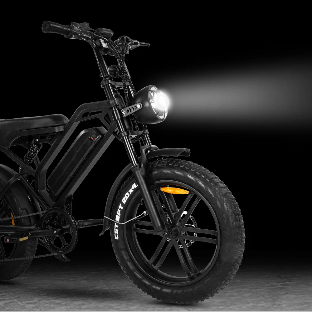 EU USA Warehouse Ready Stock Electric Bike 1000w 20inch Fat Tire E-bike 250w Urban Electric Bicycle 25km/h Adult Fatbike