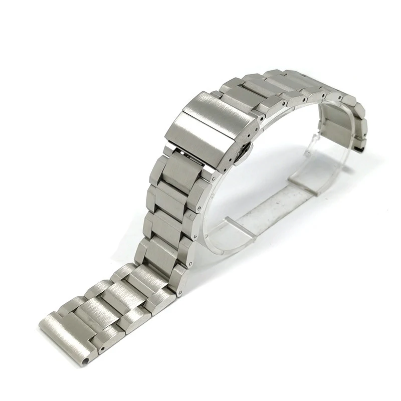 High-Quality Black pvd 18mm 20mm 22mm Metal Wristband Stainless Steel Watch Strap
