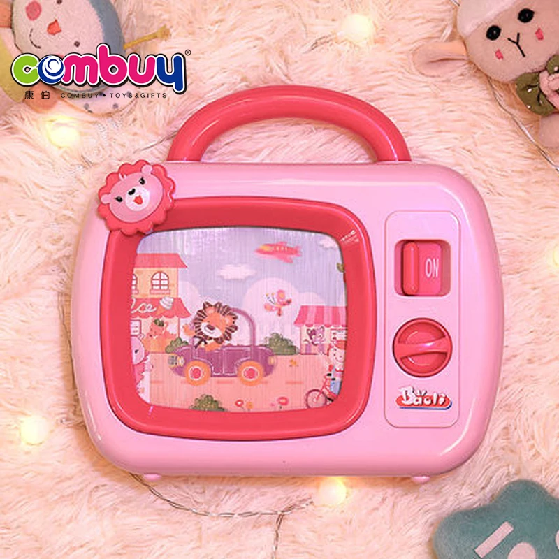 Cute infant early learning musical mini baby tv toys