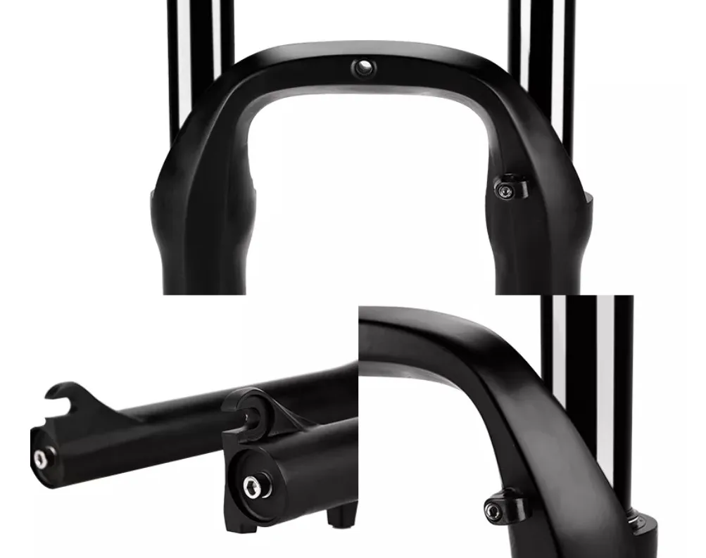 ATV Front fork with damping adjusted on shoulder for snowmobile 26 X 4.0 wheel fork axle 135MM  shock absorber  SNOWTRUCK