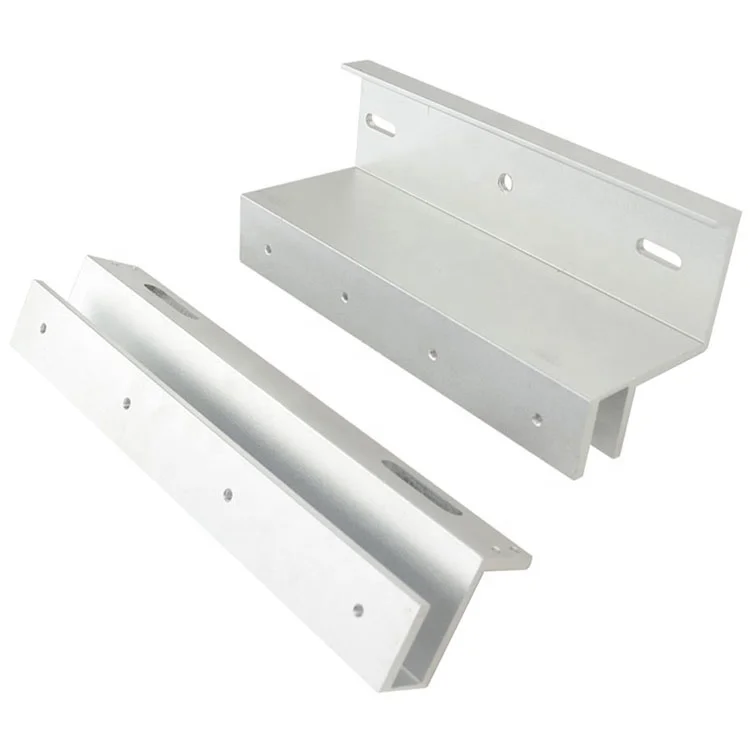 Electric Magnetic EM Maglock Door Lock Bracket For Frameless Glass Door