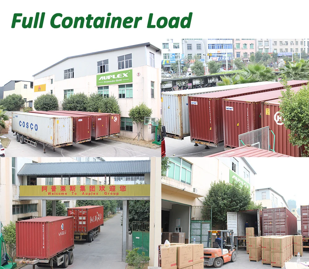 Auplex Kamado bbq 23 Inch Large Garden komodo kitchen barbeque grill outdoor charcoal grill barbecue