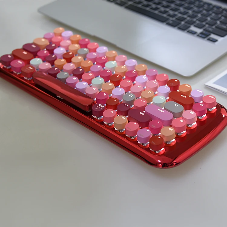 Amazon Gaming Typewriter Red Slim Wireless Keyboard Mouse Wireless Keyboard And Mouse Combo