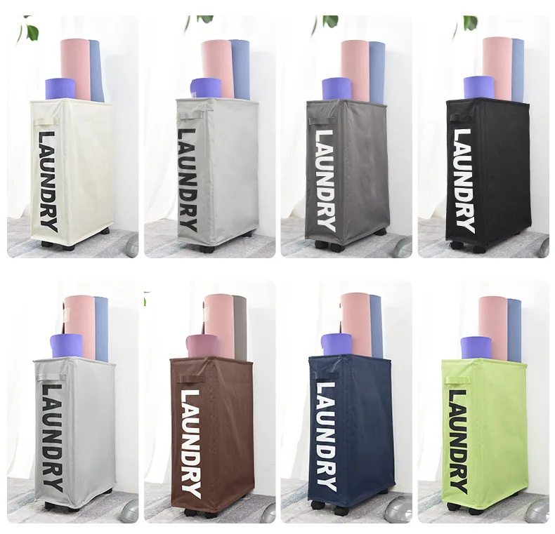 Bedroom gap available sundries clothes storage basket oxford cloth single-grid laundry basket