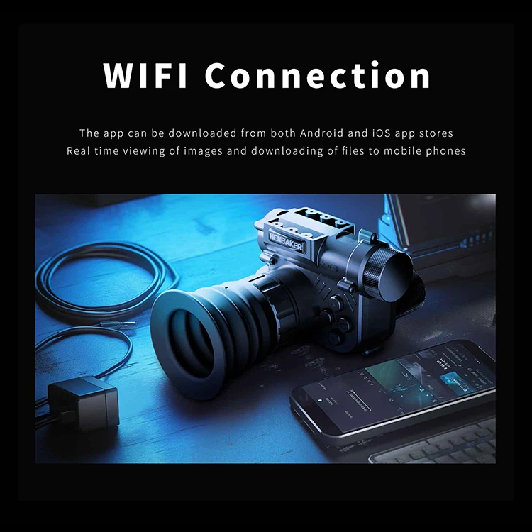 Henbaker CY10 night vision monocular with helmet mount  helmet mounted night vision goggles