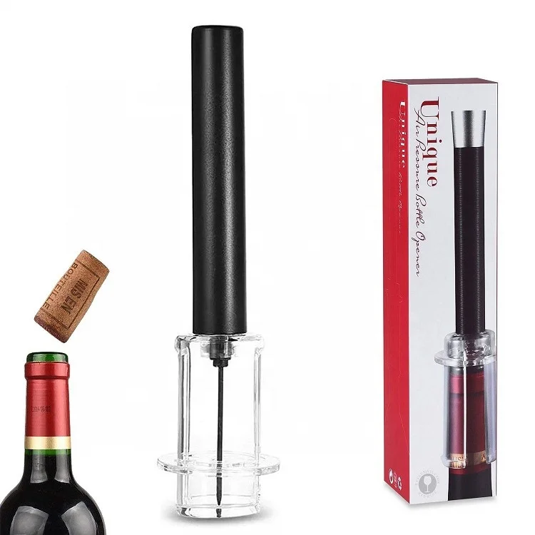 Amazon top seller Plastic air pump wine opener corkscrew air pressure theory wine opener