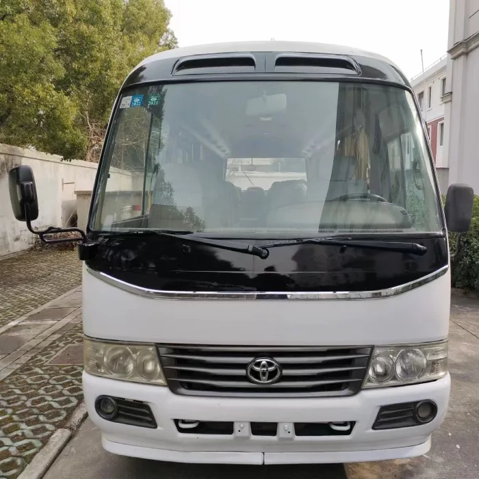 Second-hand Toyota Coaster  Used Bus Coach