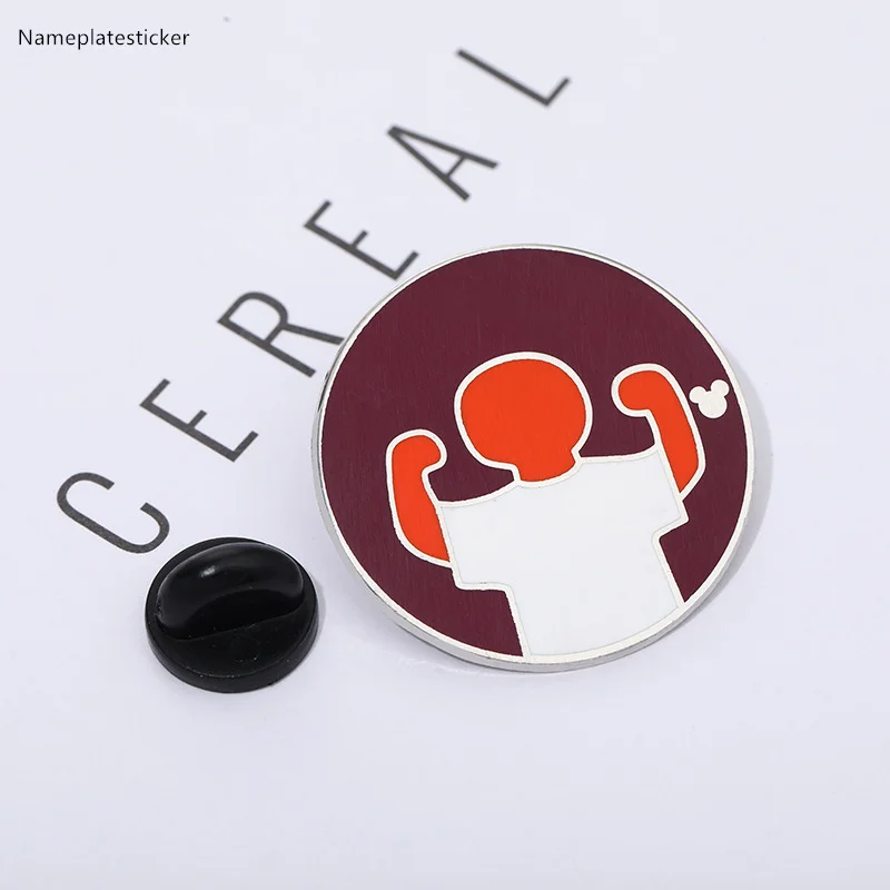 Wholesale Custom Saudi Arabia Golden Metal Badge custom metal pin badge