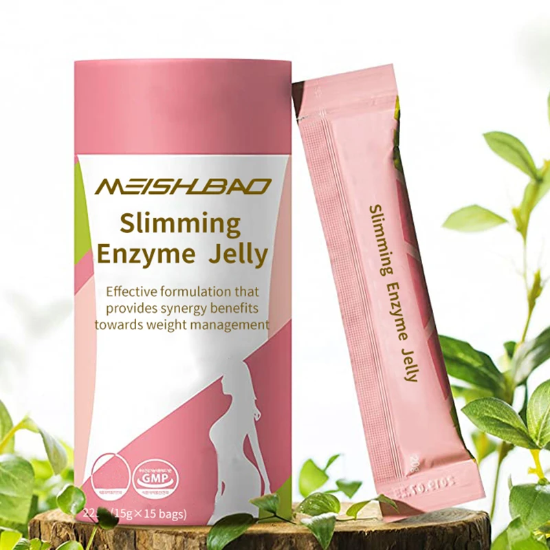 Спортивный костюм из желе со вкусом под заказ, потеря веса, корейское волокно, диетическое желе