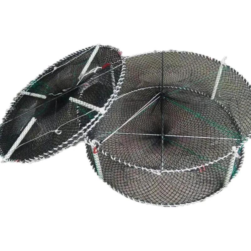 Folding PVC Crab Trap Netting Big Size Lobster Fishing traps