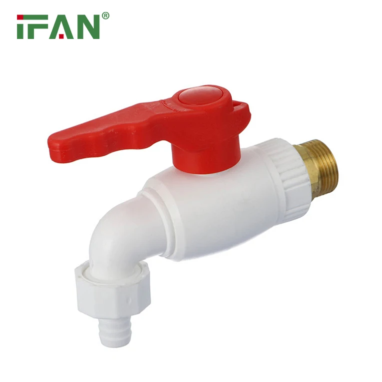 IFAN Commercial Price PPR Water Tap High Pressure PPR Pipe Fitting Plastic Water Bibcock
