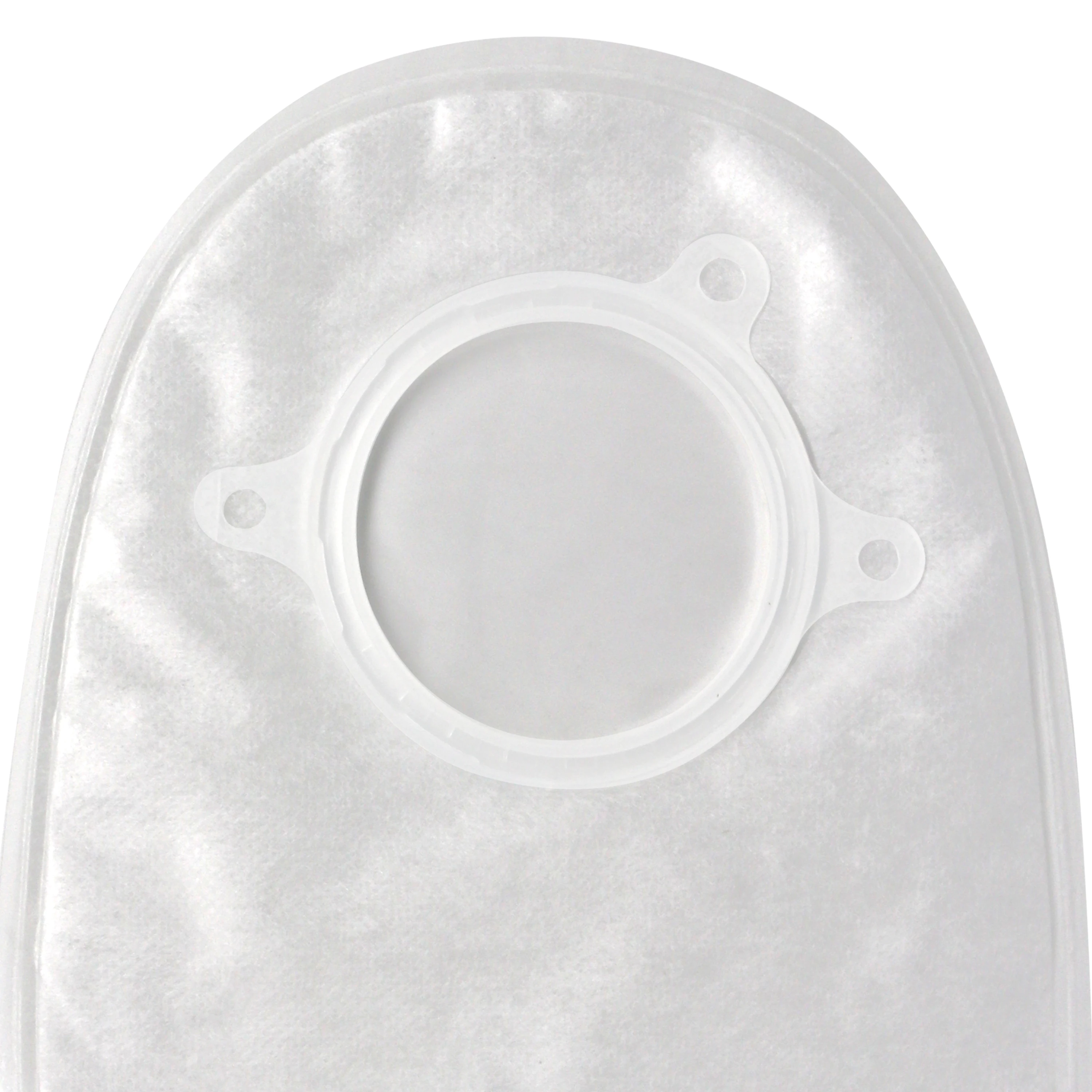Urostomy pouch transparent Medical grade two piece disposable urostomy pouch bag