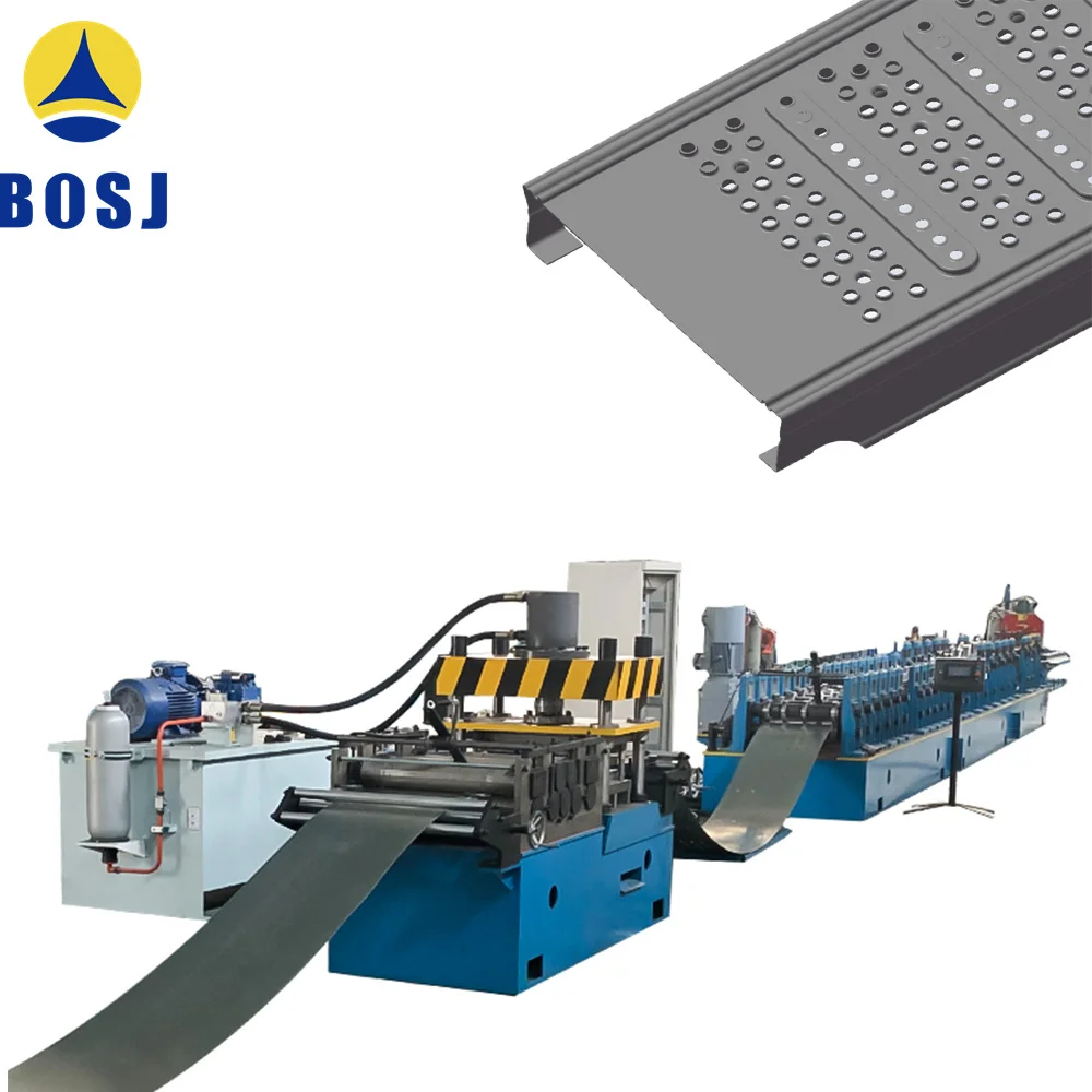 Scaffold Metal Plank/Steel Scaffold Board Roll Forming Machine for Construction Scaffolding Plank Making Machine