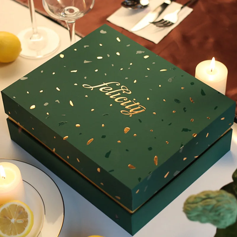 wholesale craft elegant printing custom ramadan clothes rigid party favor packaging paper set gift box with lid