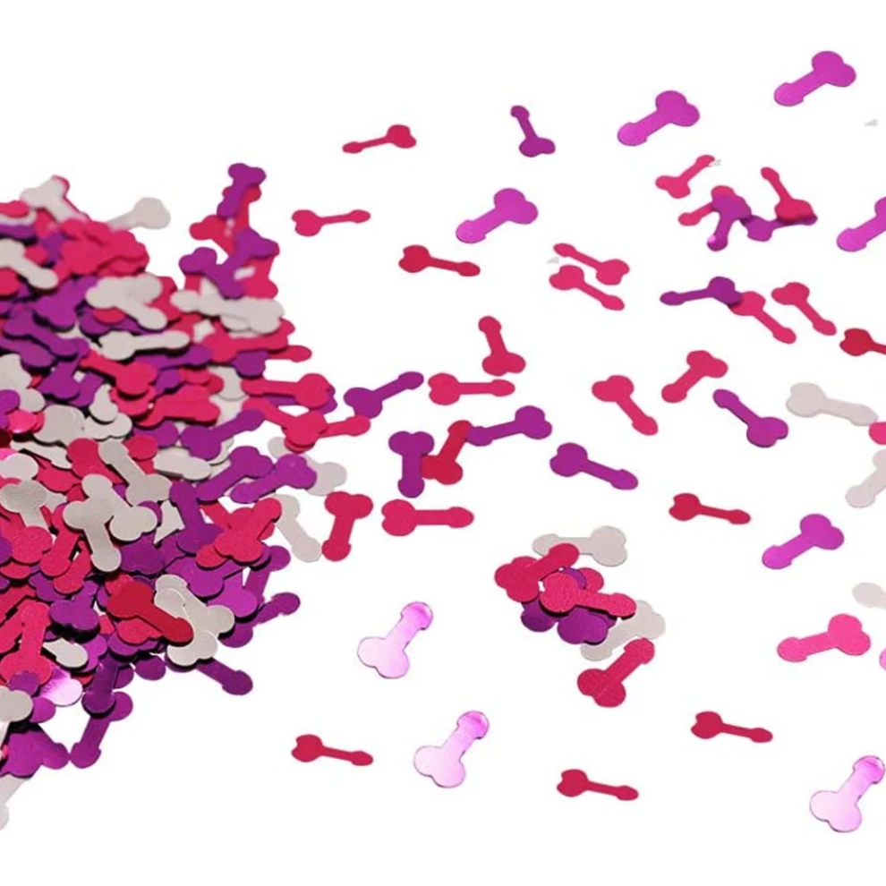 15 grams penis shape bachelorette Party Confetti Bridal Shower Table Sequins Decoration