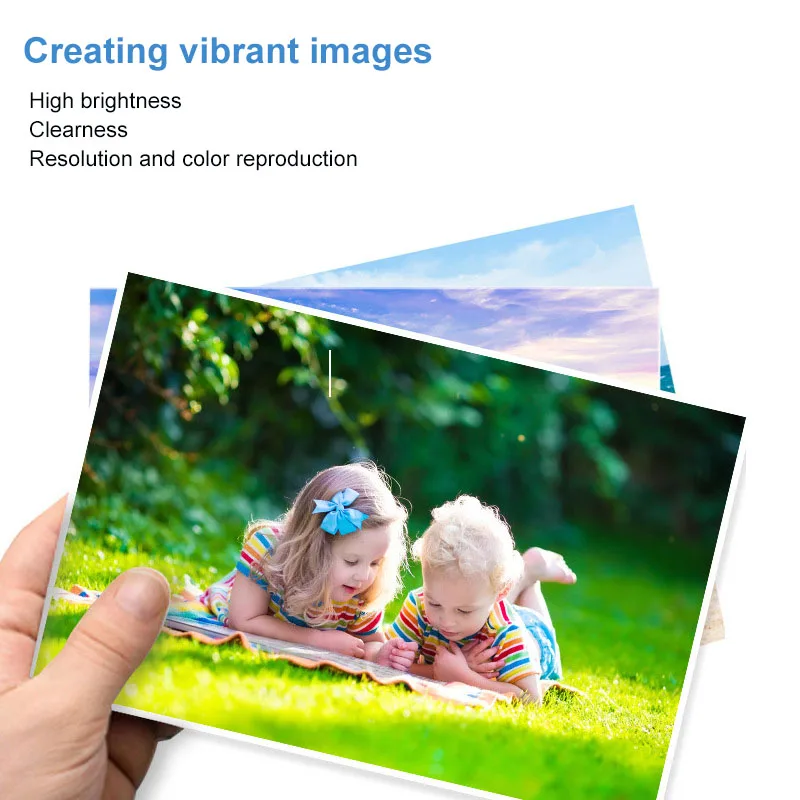 Glossy a4 waterproof sticker photo paper self adhesive paper