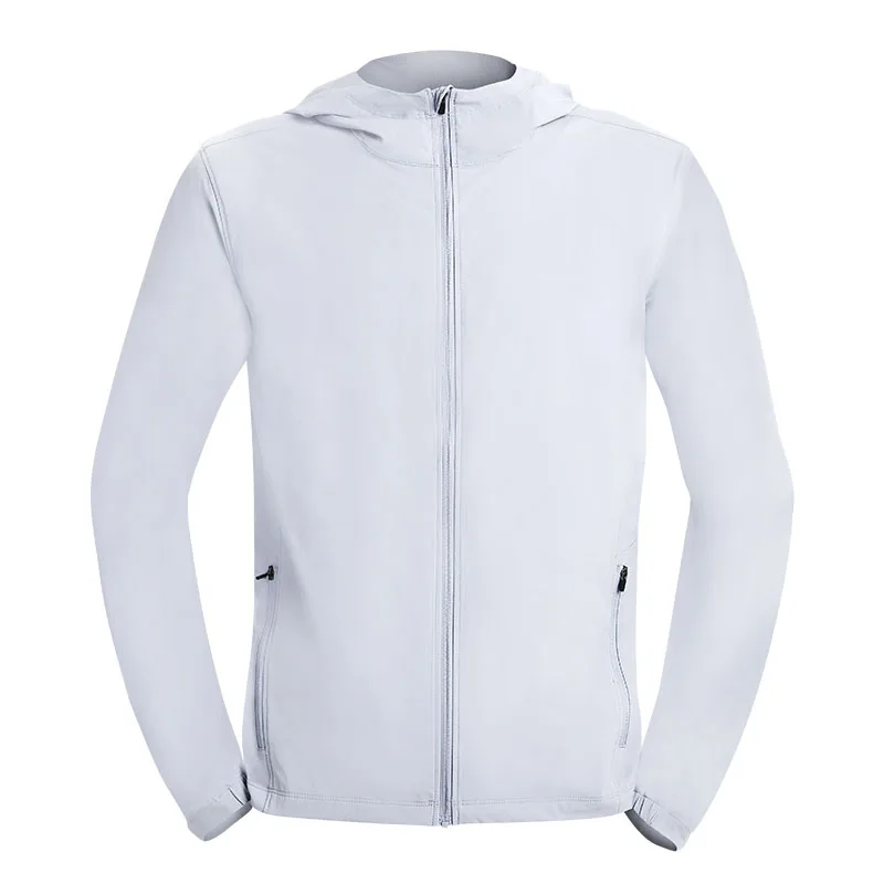 Новый Повседневный черный, синий, белый, спортивная куртка для рыбалки, бега, йоги, фитнеса, одежда с капюшоном для женщин и мужчин