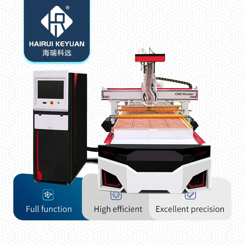 3 Axis Atc Cnc Router Wood Cnc Router 1328 With Automatic Tool Changer