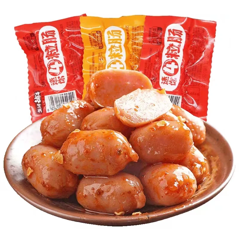 Factory Price Instant Hot Dogs Casual Snacks Spicy Taste Meat Jujube Flavor Ham Snack Sausage