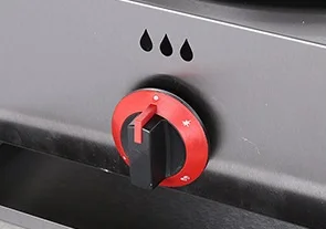 Stainless Steel Tabletop Pancake Snack Food Equipment Commercial Gas Crepe Maker Machine