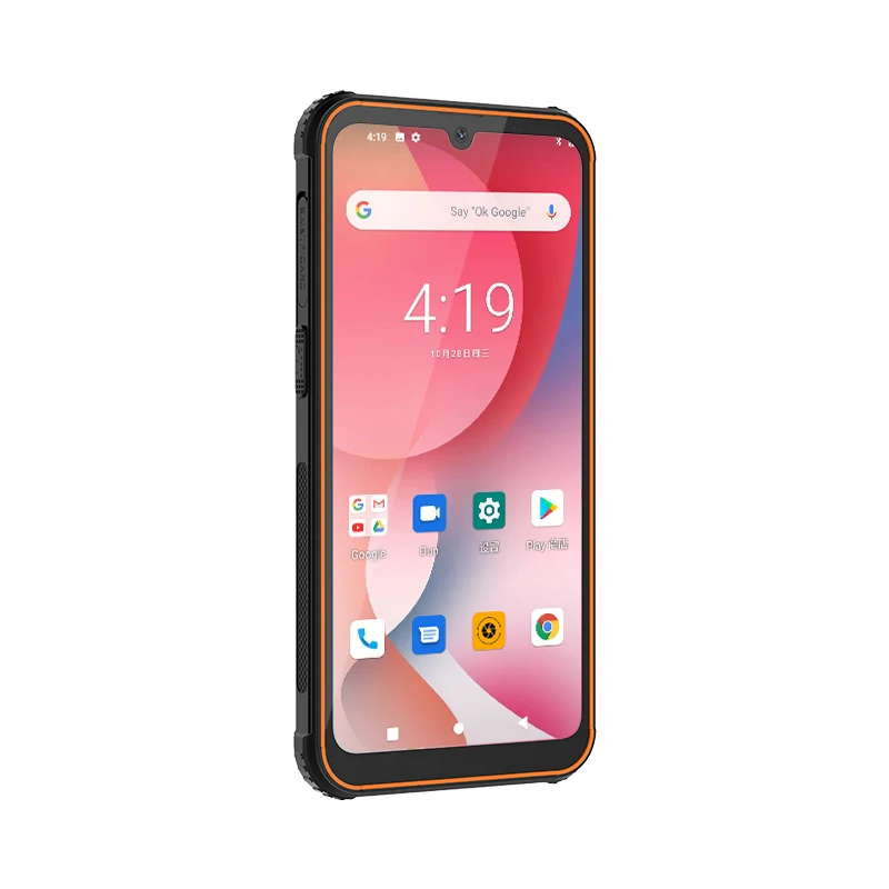 Rugged Mobile Phone With walkie-talkie PTT waterproof and dustproof mobile phone Barcode Scanner Android Smart Phone