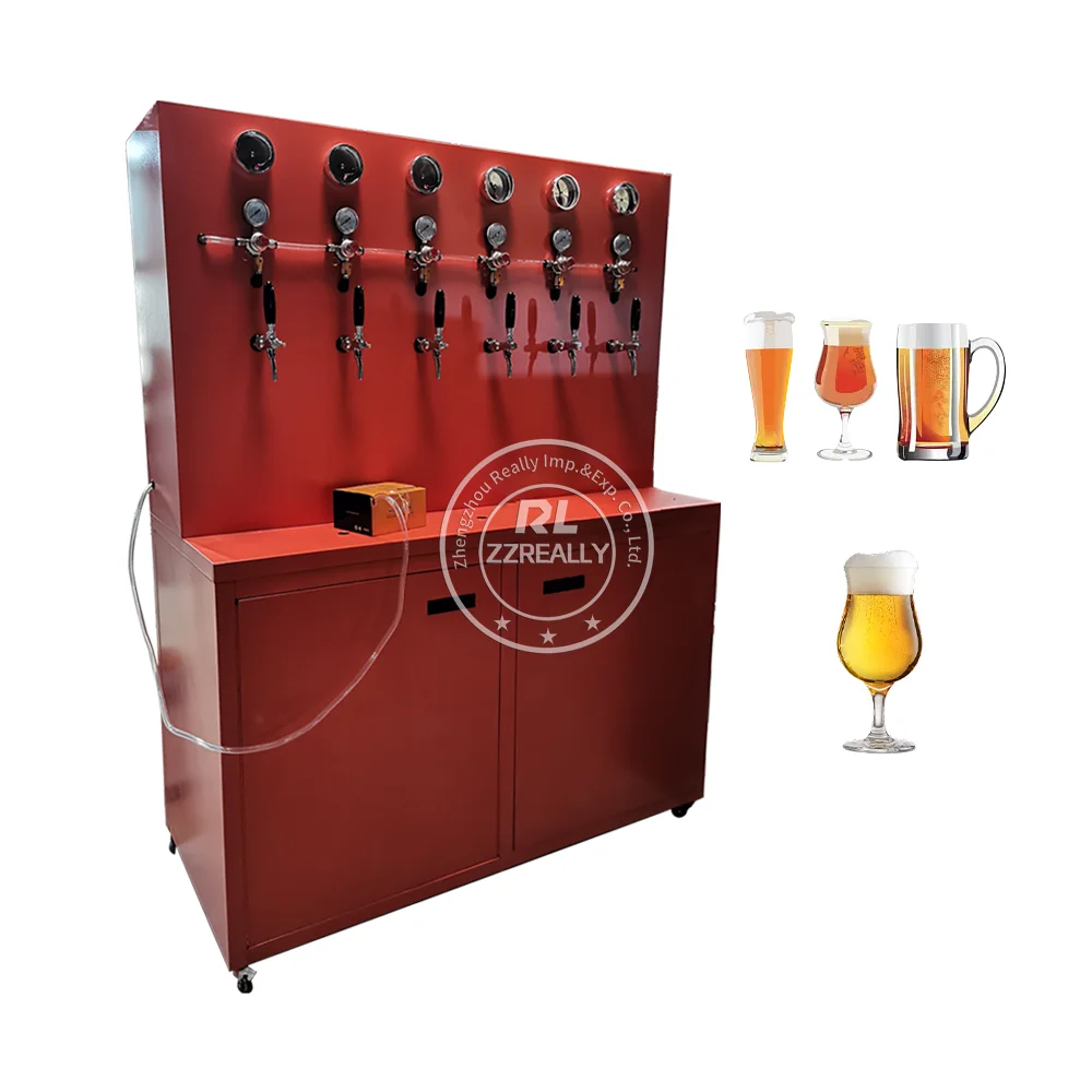 2025 Most Popular Draft Beer Tower beer Dispenser Machine With Ice Bank Cooling For Bar Part