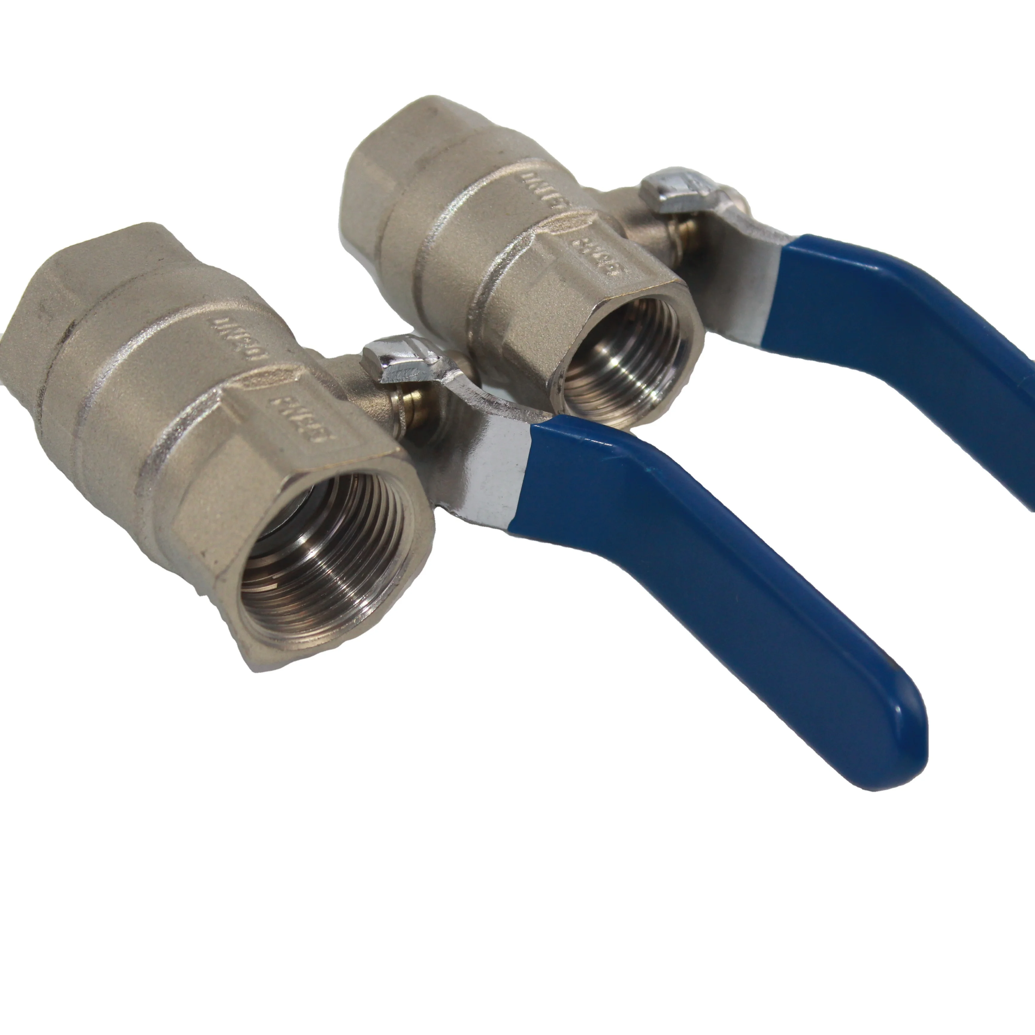 JIDA Brass ball valve inside manufacturer Copper Brass Body Iron Hand Wheel  ball valve BSP and NPT Threaded Water