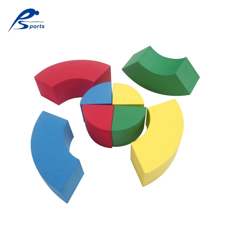 Educational toys Colored EVA castle building blocks fun brain games for kids