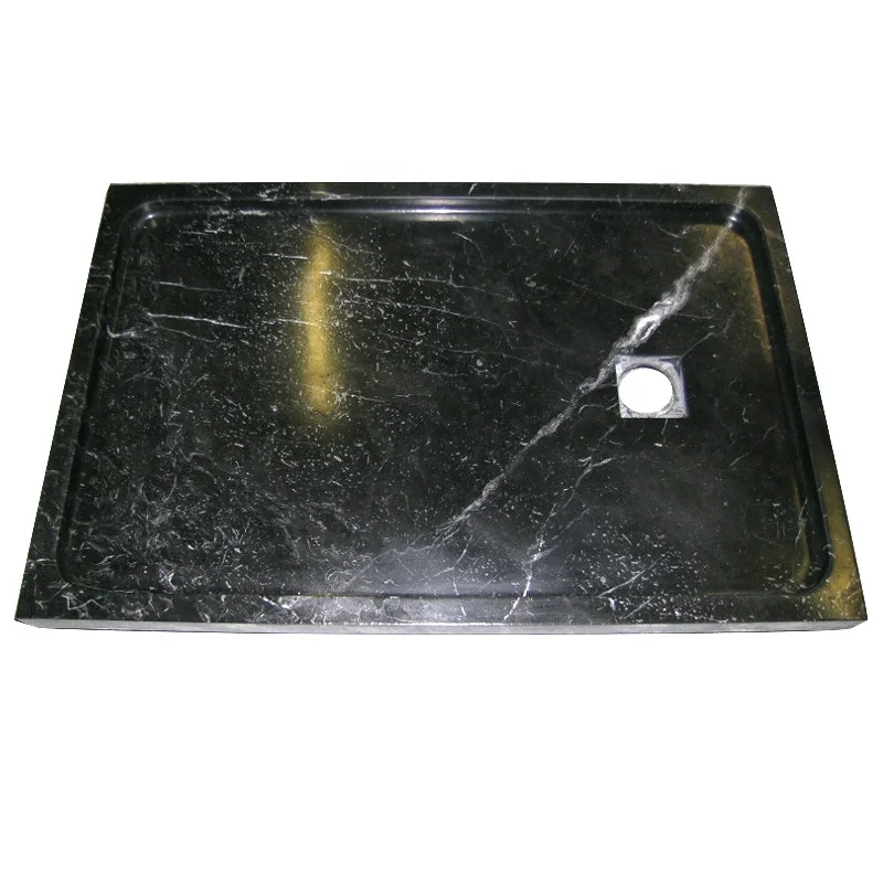 Nero Marquina Marble Shower Tray (62019855007)