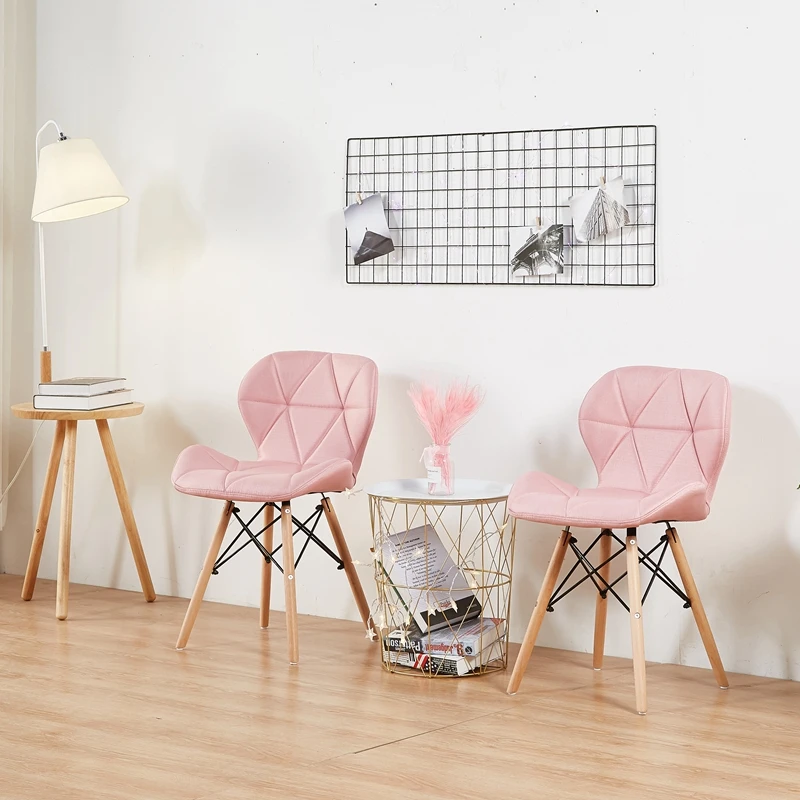 
good quality cheap outdoor Cloth butterfly plastic pu leather dining chair for dinning room furniture 