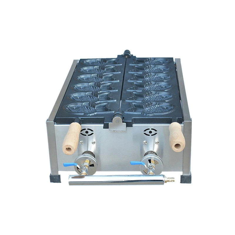High Efficiency  products Top quality electric type fish waffle maker / taiyaki making machine