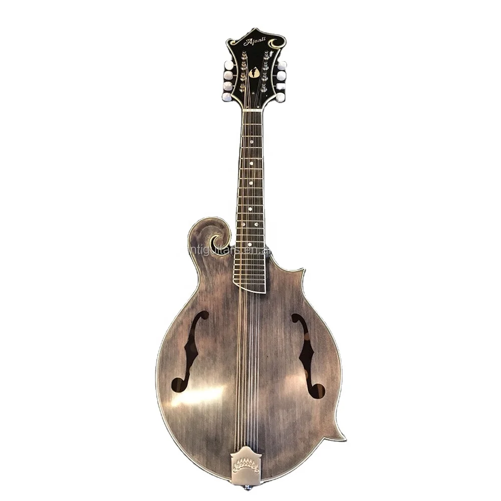 Afanti Music Chinese Mandolin 8 String Wooden Mandolin Guitar
