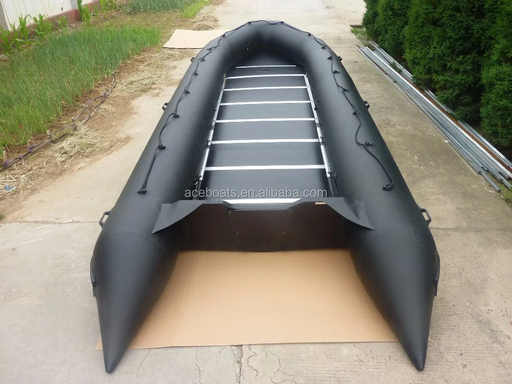 Large long 6m 7m 8m 9m 10m inflatable boat aluminium/plywood floor with CE certificate for sale