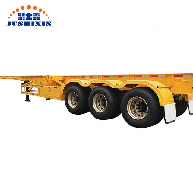 Gooseneck 3 Axle 40 Foot Skeletal Shipping контейнер шасси полуприцеп для продажи