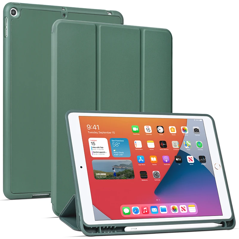 PU Leather Shockproof Case Smart Cover for Apple iPad 10.2 case 7th Generation