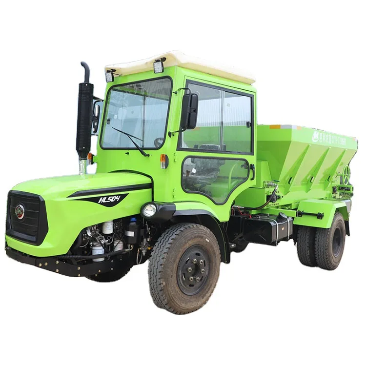 Huili 2Fgh-3 China Farm Truck Fertilizer Spreaders Tractors Mini 4x4 Farming Agricultural Tractor