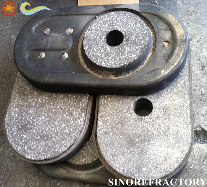 1QC 2QC Ladle Refractory Slide Gate Plate for Steel-making