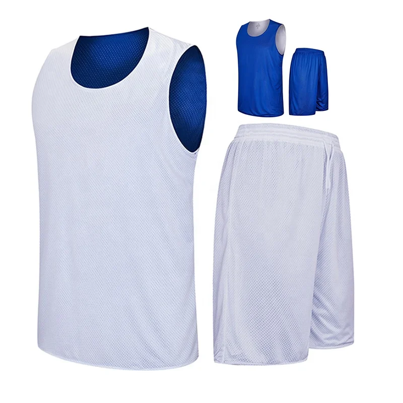 Wholesale Custom Basketball Apparel Latest Basketball Jersey And Shorts Design Sublimation Reversible Basketball Uniform Jersey