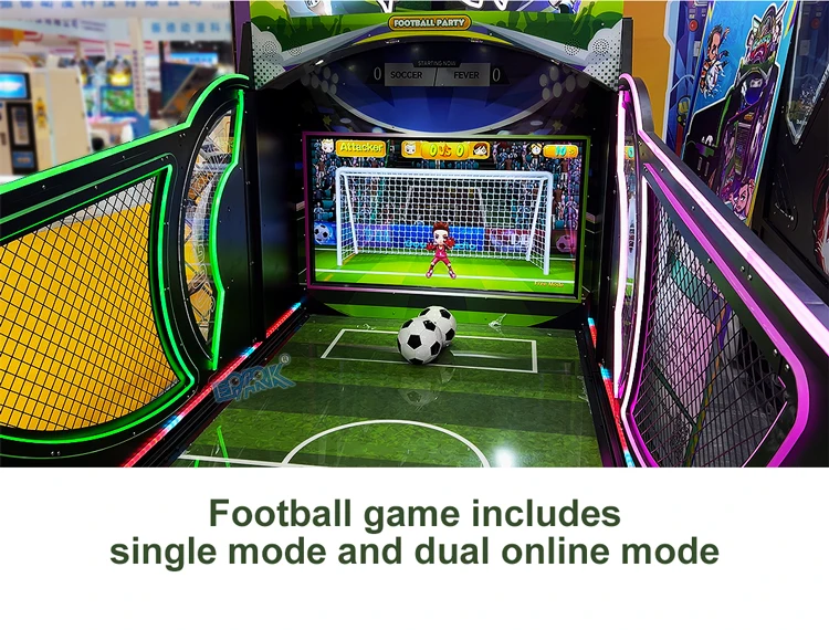 Soccer Fever Kids Redemption Game Indoor Coin Operated Arcade Game Machine Kids Redemption Game