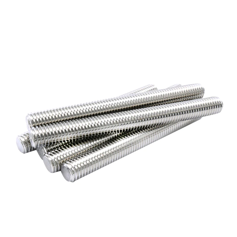 High Quality Steel Grade 2 Zinc UNC BSW 1 Meter 2 Meters 3 Meters Thread Rod 1/4 5/16 3/8 7/16 1/2 5/8 Inch Threaded Bar