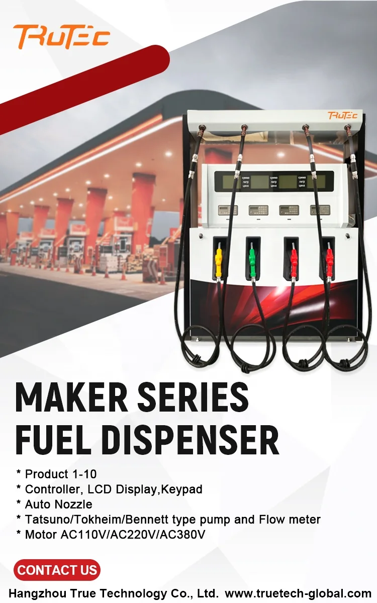 8 nozzle 10 nozzle big size and capacity fuel dispenser special supply for west Asia market