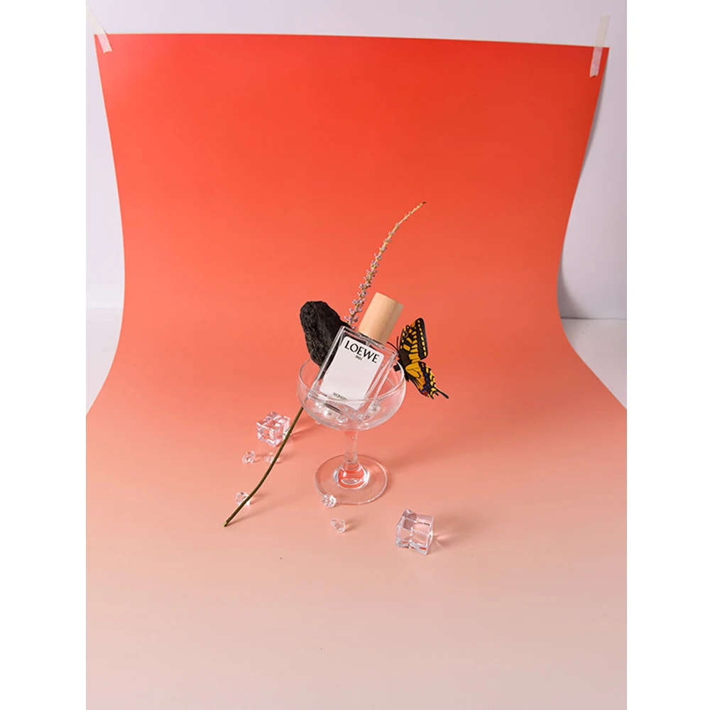 57X87CM Cosmetics Jewelry Drinks Perfume Products photo prop Double-Sided Gradient Non Reflective Photography Background Paper