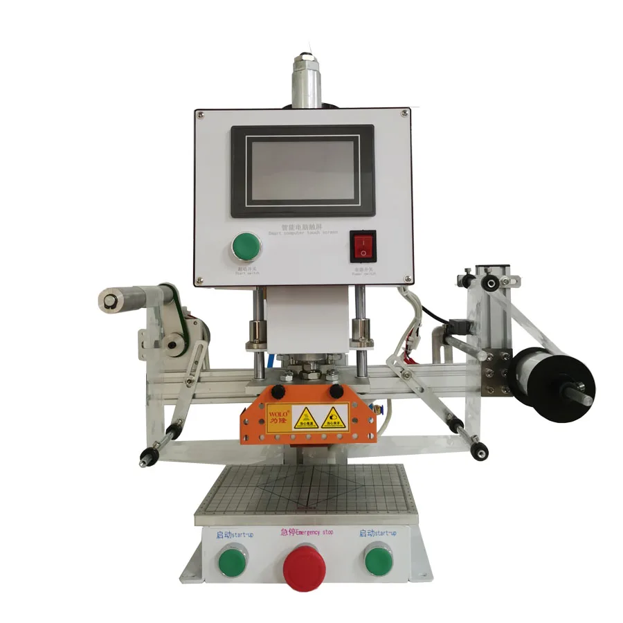 10*13cm Automatic Heat Press Printing heat press machines  transfer clothes hats shoes and socks heat press machine for T-shirt