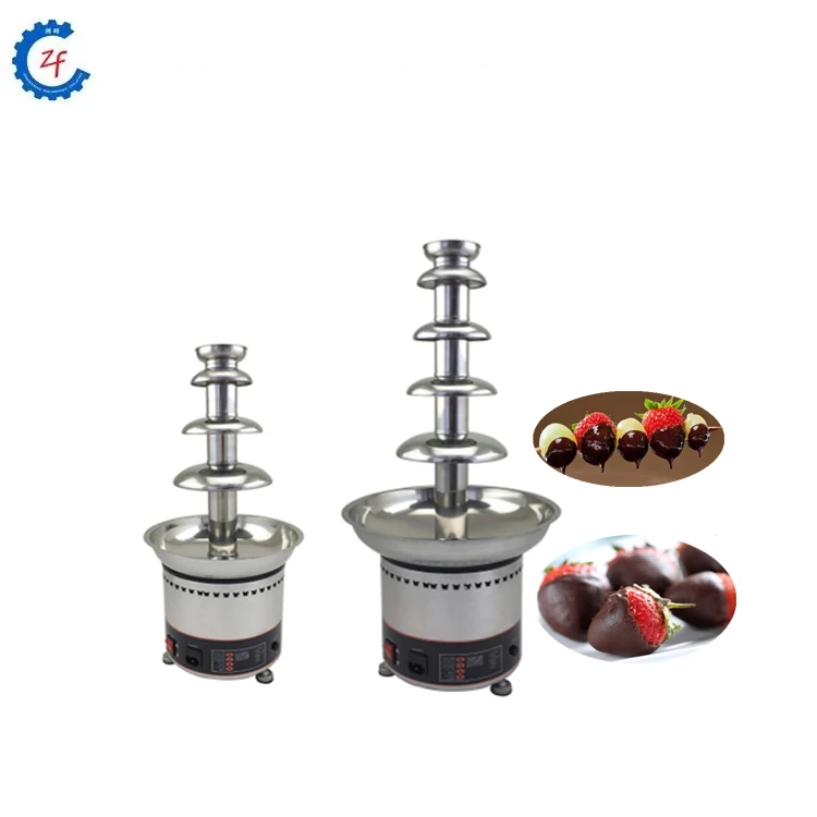 Original Design Commercial chocolate waterfall fountain machine chocolate fondue making equipment